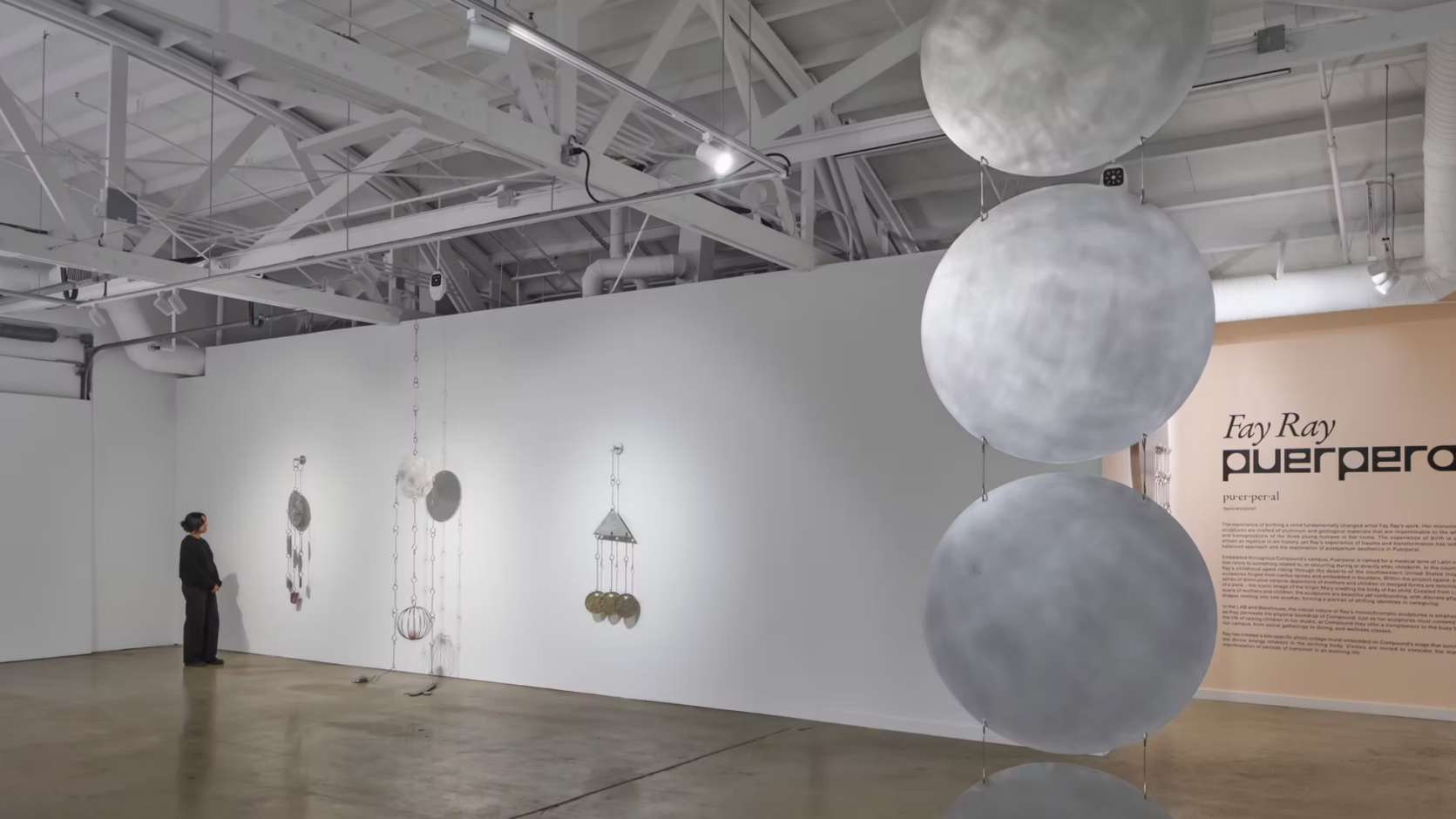 Latina artist Fay Ray explores childbirth and the postpartum condition